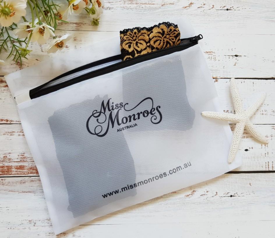 Miss Monroes Travel Size Lingerie Wash Bag