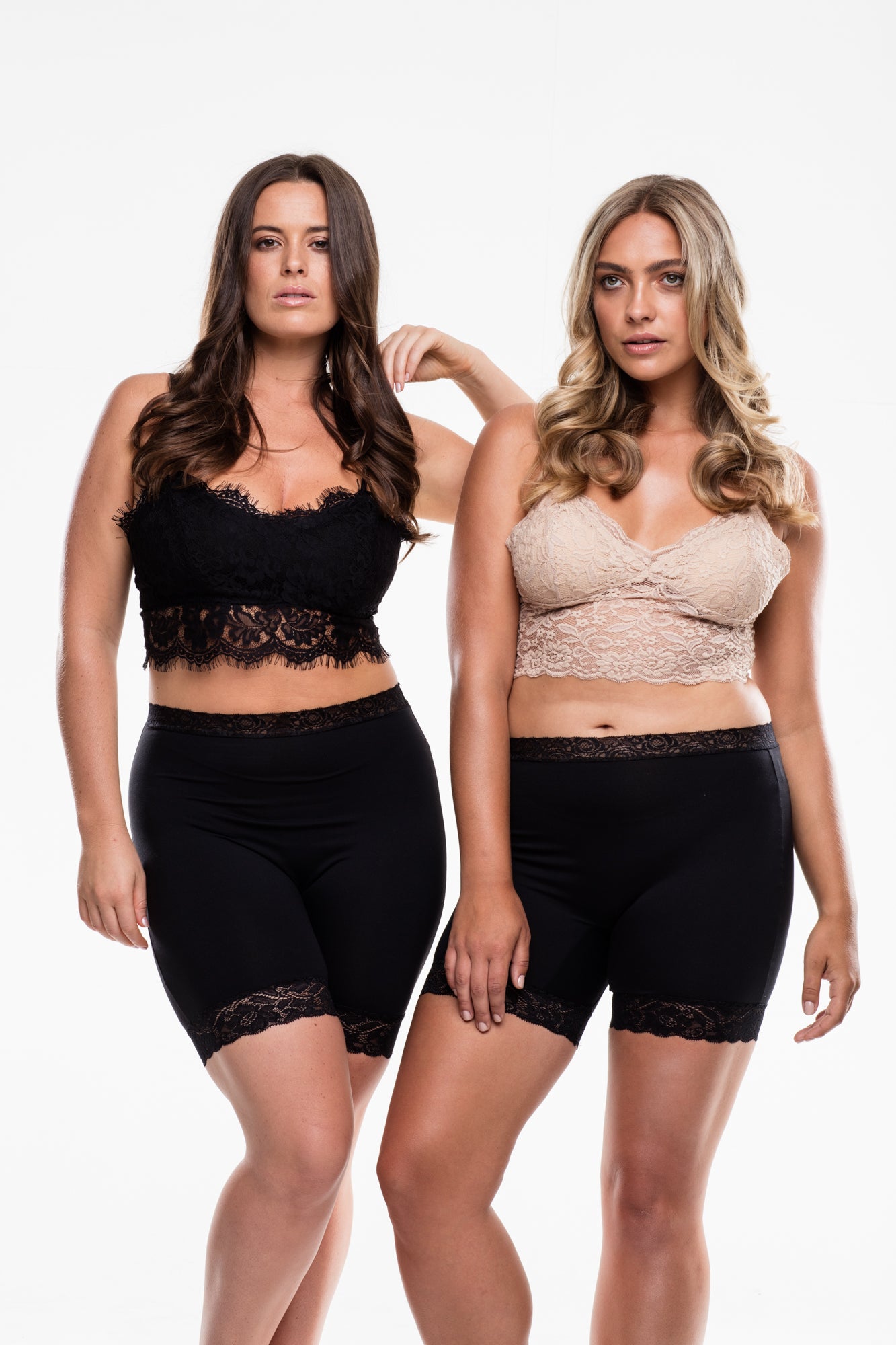 Confidence Unleashed: Marilyn - Black Best Seller in Sizes 8-26,  Australian-Made Chafe Shorts - Miss Monroes
