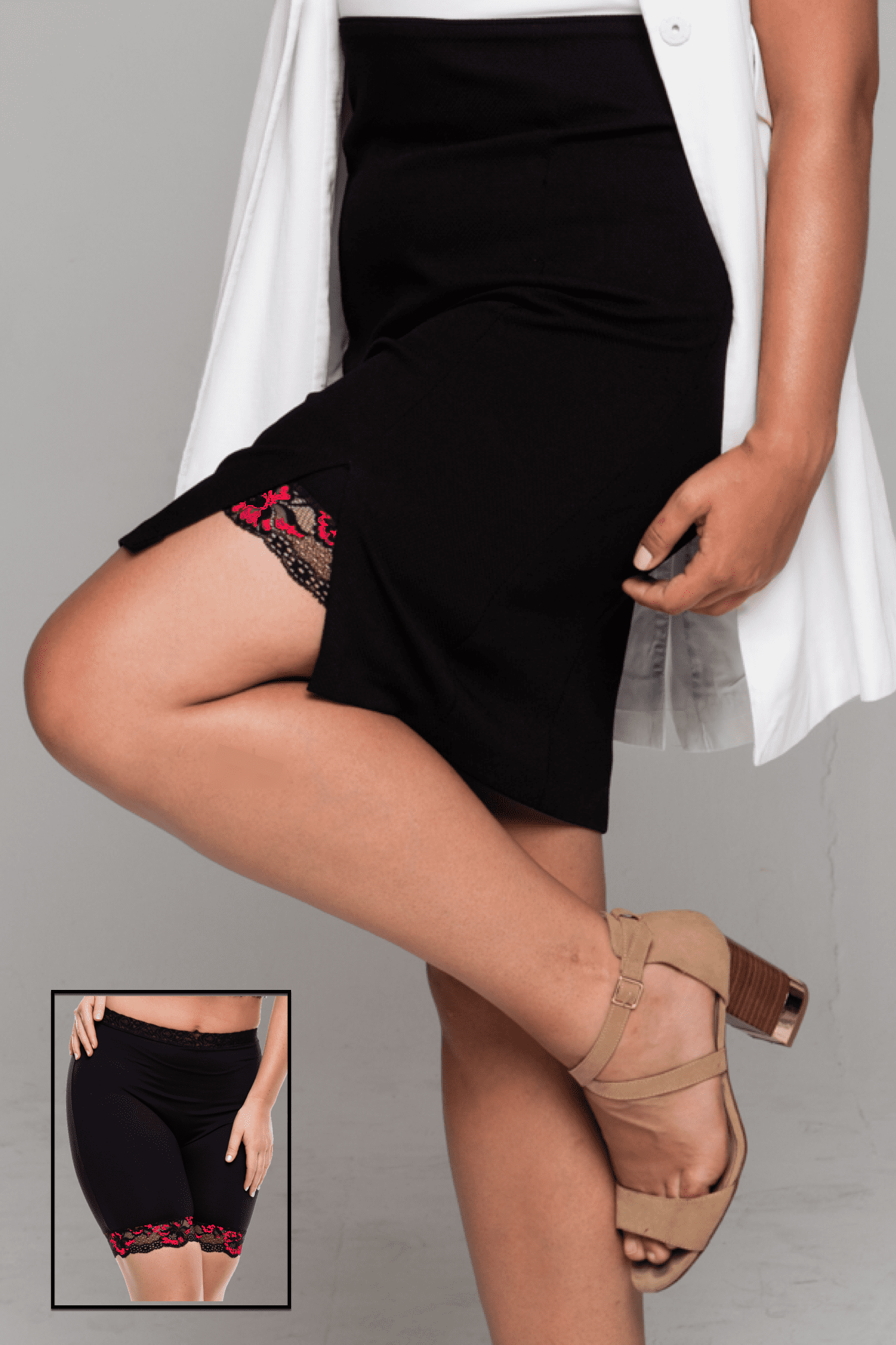 Miss Monroes 8-10 / Low 'Rockabella Babe'<br> (SHORT LEG) <br> Anti Chafing Shorts